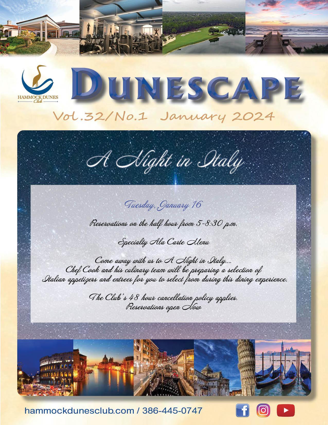 Dunescape January 2024